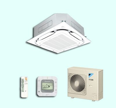 Máy lạnh âm trần Daikin FCFC40DVM/RZFC40DVM điều khiển dây (BRC2E61+BYCQ125EAF ) 1.5HP Inverter