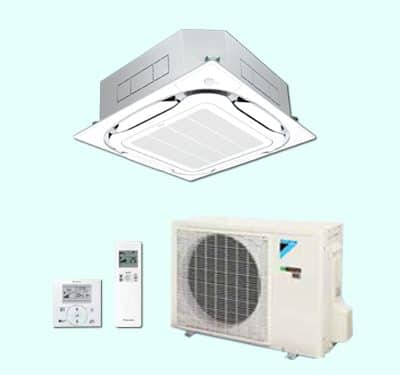Máy lạnh âm trần Daikin FCF100CVM/RZF100CVM 1 pha 4.0HP Inverter điều khiển dây (BRC1E63+BYCQ125EAF)