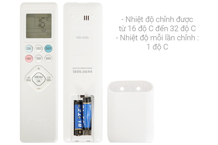 Máy lạnh Casper 1HP Inverter QC-09IU36A (2025) - Ảnh 3