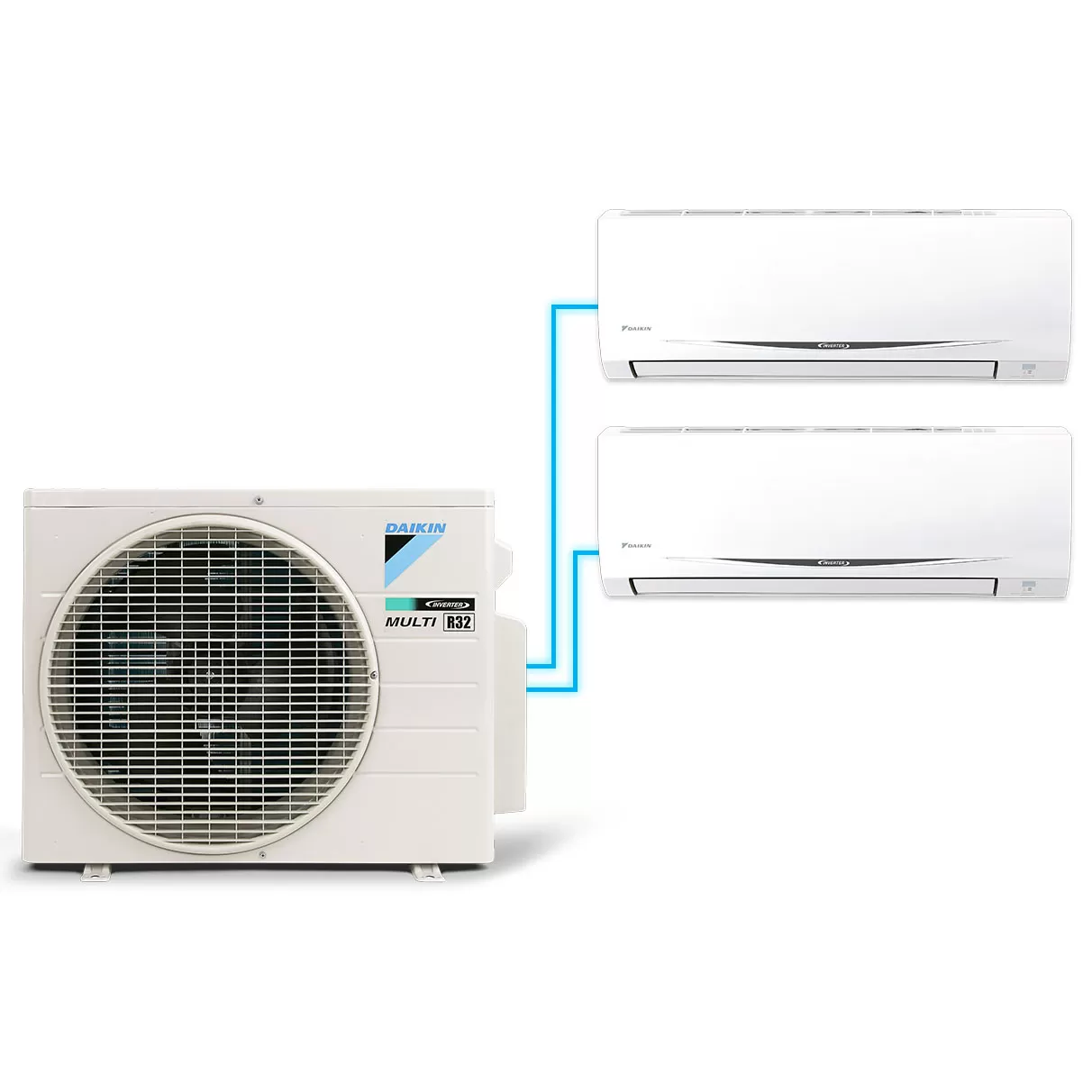 Combo 3HP-1.5HP+2.0HP MKC70SVMV/CTKC35RVMV+CTKC50SVMV1 hệ thống máy lạnh Daikin multi S inverter
