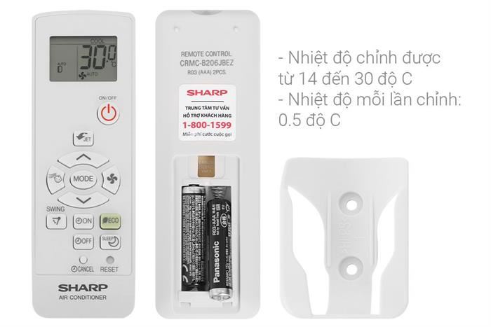 Máy lạnh Sharp Inverter 2 HP AH-X18CEWC - Ảnh 3